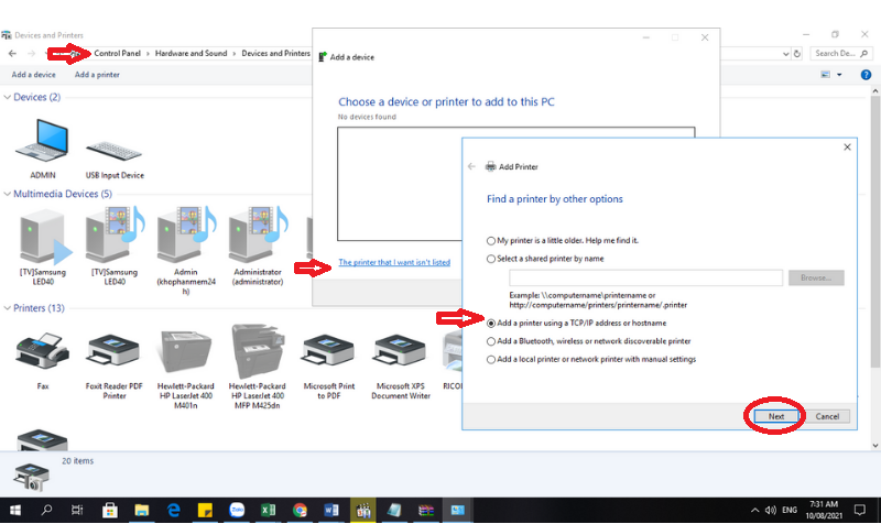 Hướng dẫn cài đặt Driver máy in Toshiba