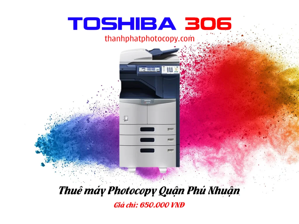 Thuê máy Photocopy Quận Phú Nhuận giá chỉ 650.000 VNĐ