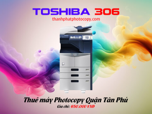 Thuê máy Photocopy Quận Tân Phú giá chỉ 650.000 VNĐ