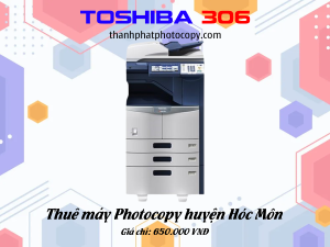 Thuê máy Photocopy Huyện Hóc Môn giá chỉ 650.000 VNĐ