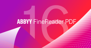 ABBYY Finereader 16 08